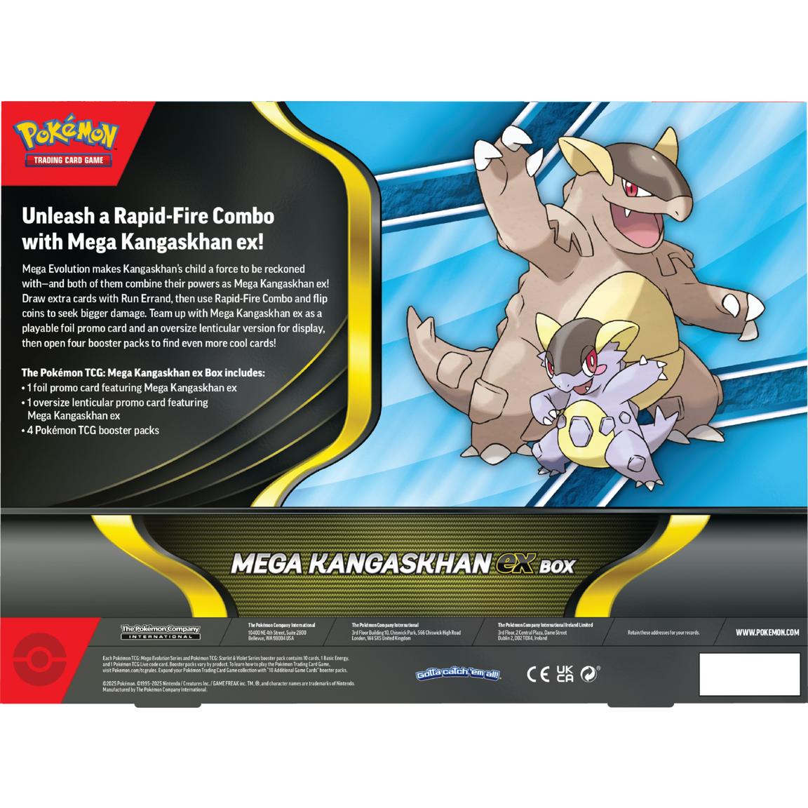 Pokemon Trading Card Game: Mega Kangaskhan ex Box