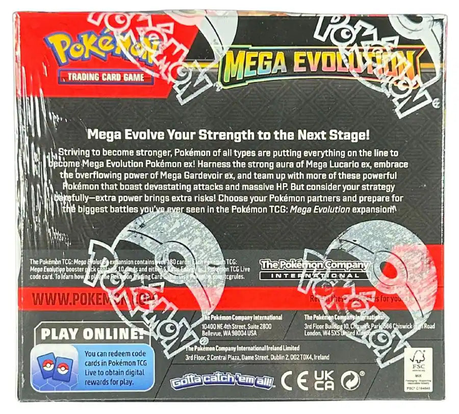 Pokémon - Mega Evolution Booster Box (Enhanced Version)