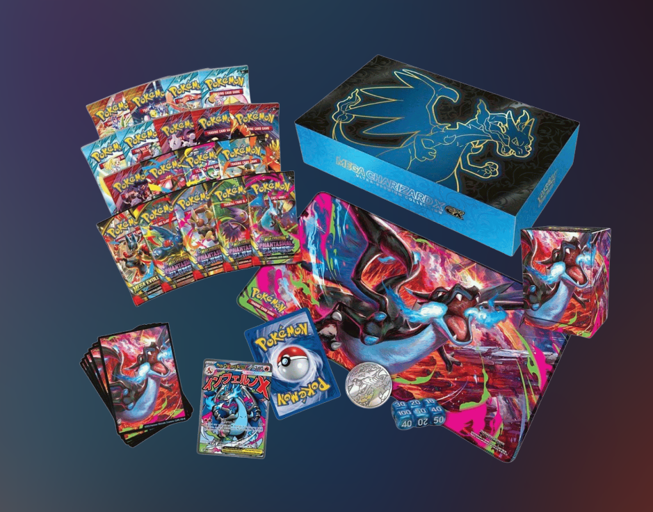 Pokemon: Mega Charizard X ex - Ultra-Premium Collection