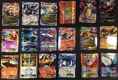Pokemon TCG : 100 Card LOT Rare, COM/UNC, Holo & Guaranteed EX, MEGA OR Full Art,