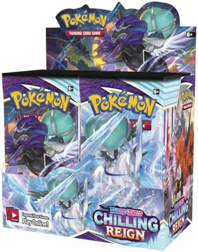 Pokémon TCG: Sword & Shield—Chilling Reign Booster Display Box