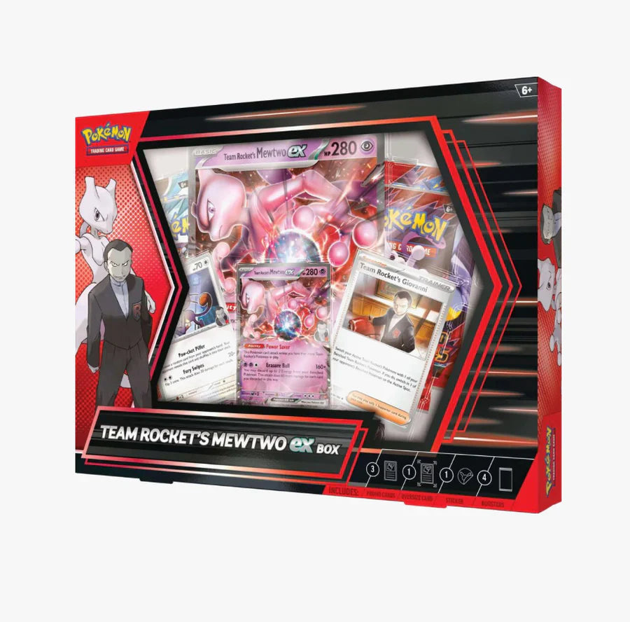 Pokemon TCG: Team Rocket's Mewtwo ex Box